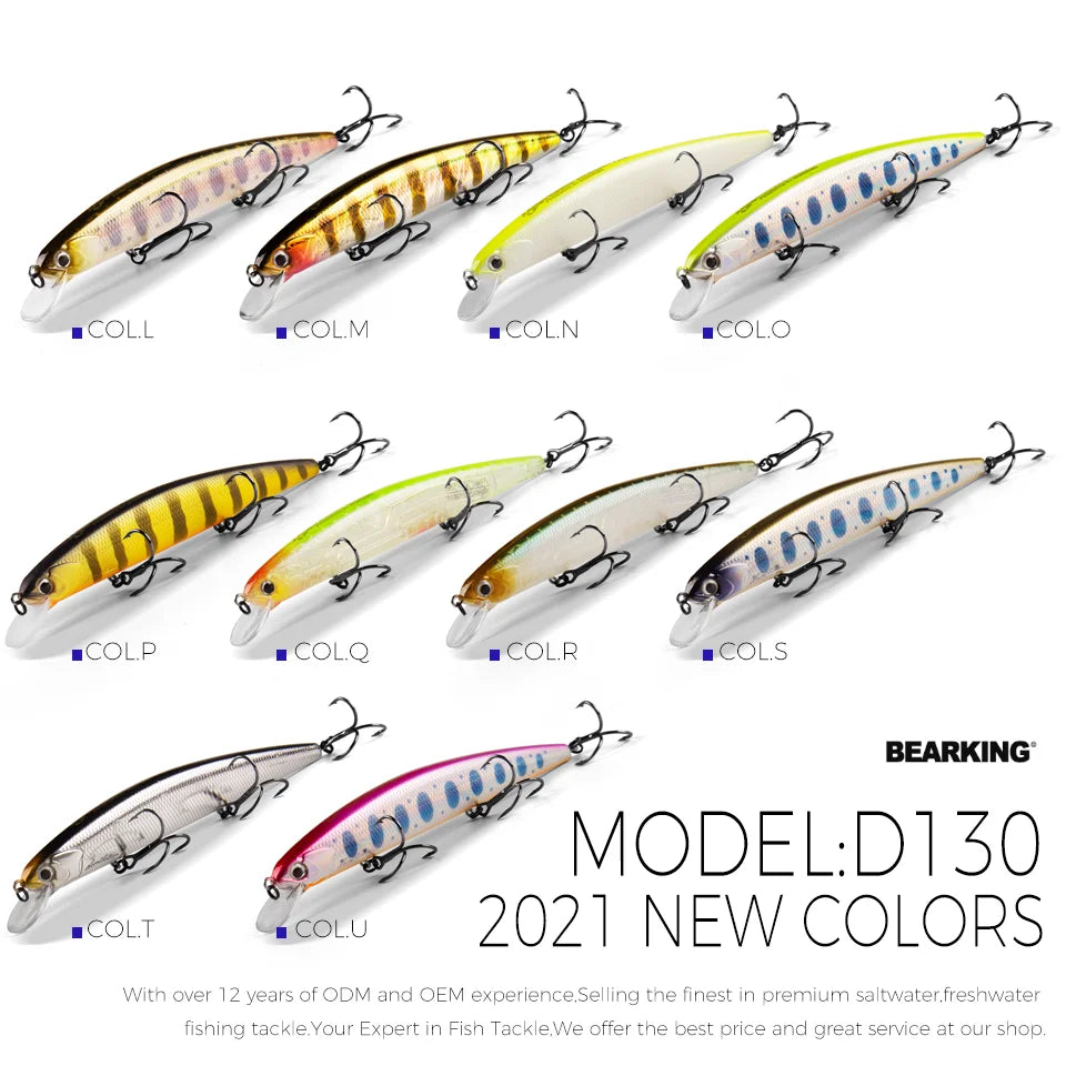 Leurre minnow Bearking