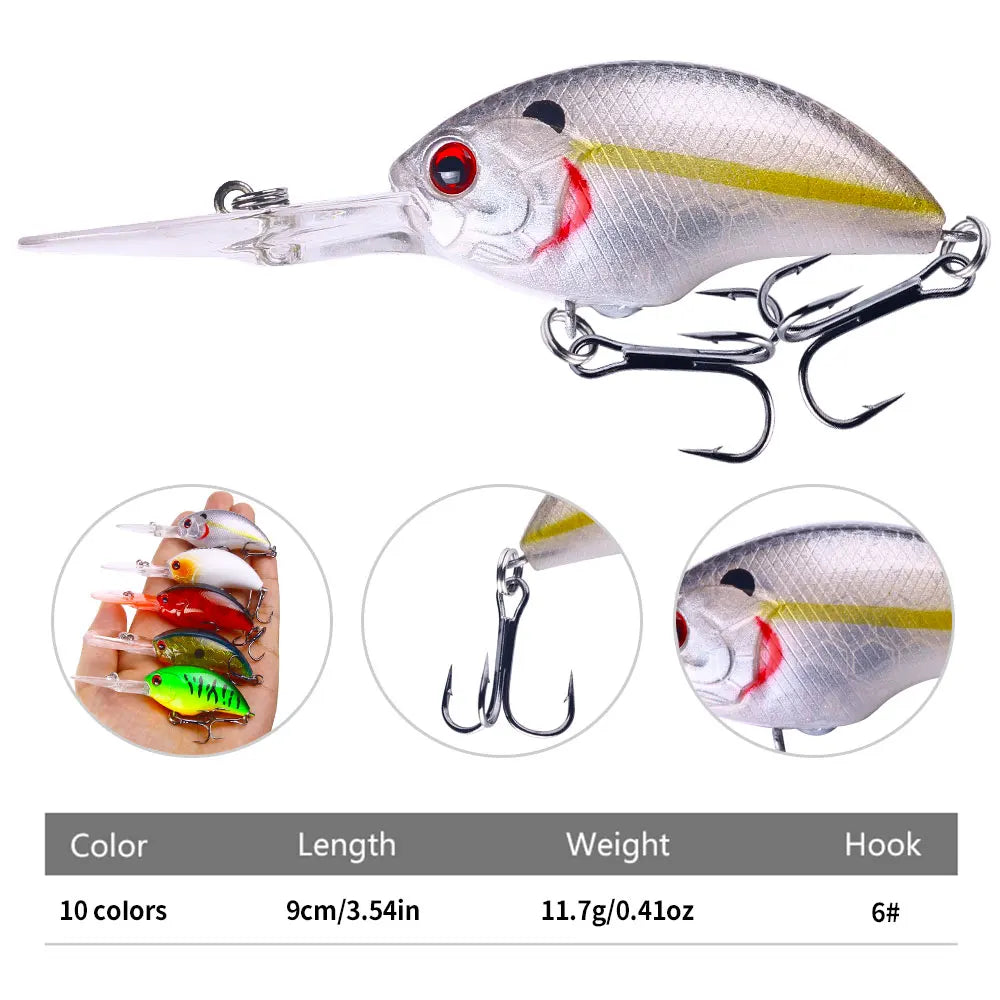 Leurres flottants (wobblers)