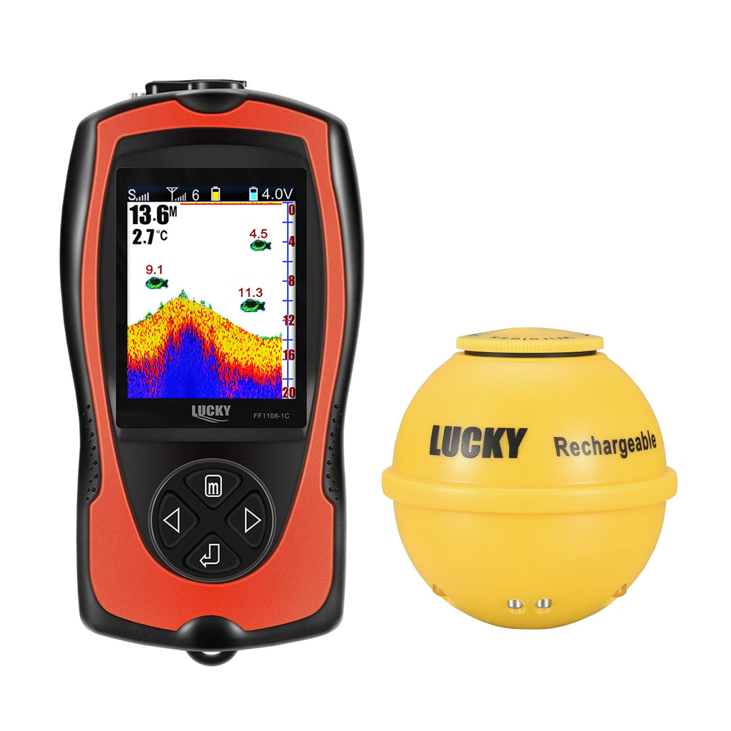 Sonar sans fil rechargeable pour la pêche